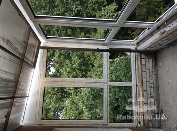 Крыша на балконе и утепление