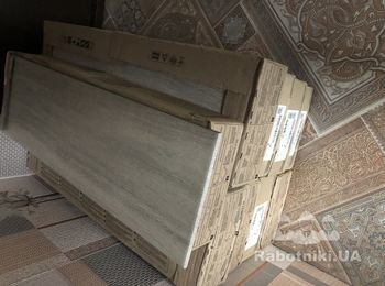Сделать 8 кВ.м на кухне плитки 15 на 60