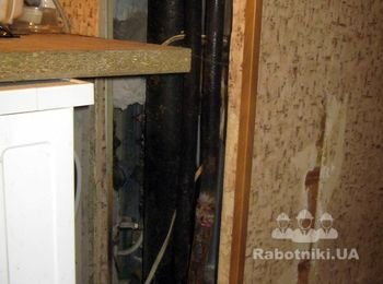 Замена стока ГВ и ХВ на 5 этажей