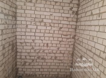 Оштукатурить стены 20m