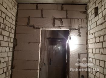 Оштукатурить стены 20m