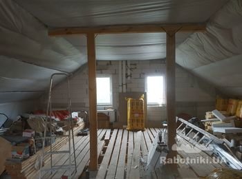 Комплексний ремонт мансарди.
