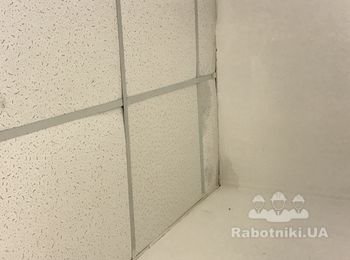 Гидроизоляция части потолка