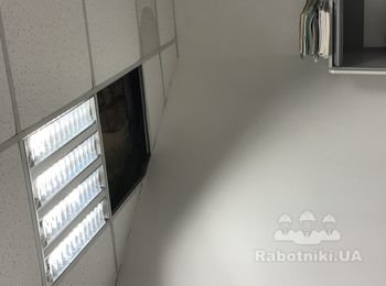 Гидроизоляция части потолка