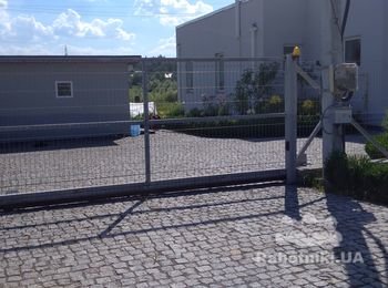 Изготовление и монтаж откатных ворот + калитка