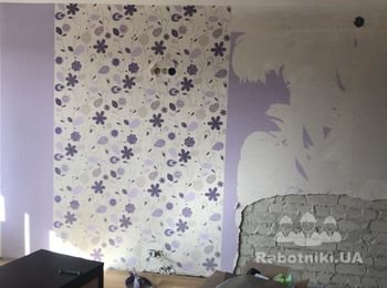Сбить забухтевшую штукатурку стены 11 м2 и сделать заново
