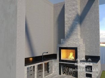 Барбекю согласно проекта