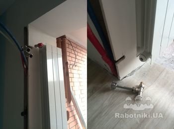 Подключение радиатора