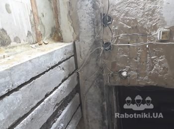 Замена электропроводки в коридоре квартиры