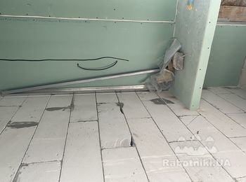 Плитка в ванной 120*60 (32м2)