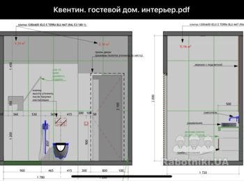Плитка в ванной 120*60 (32м2)