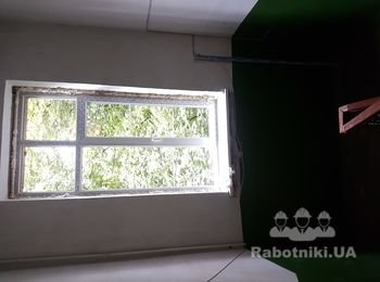 Откосы на окно в парадной