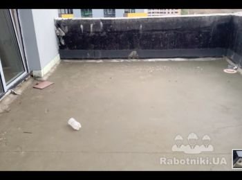 Гидроизоляция террасы 20 м2, Крюковщина,ЖК Акварели2