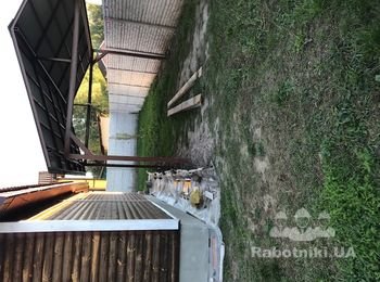 Отмостка дома (с. Колонщина) (Киев)