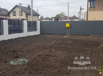 Фасад забора