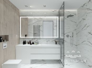 Ремонт в 2к квартире (новострой)