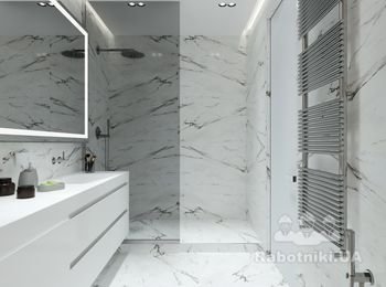 Ремонт в 2к квартире (новострой)