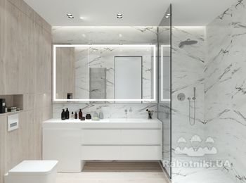 Ремонт в 2к квартире (новострой)