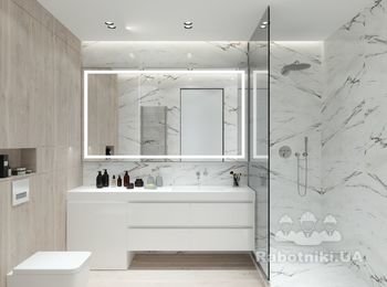 Ремонт в 2к квартире (новострой)