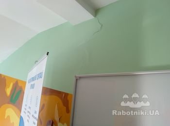 Малярные работы в офисе