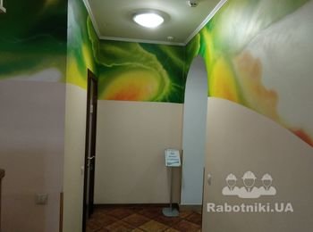 Малярные работы в офисе