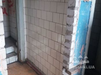 Установка Душевых кабинок 2шт. монтаж труб ПВХ, 1шт Бойлер, Вытяжка