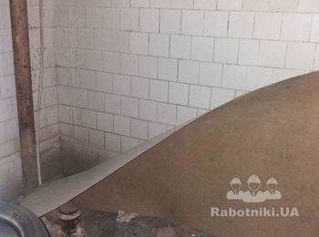 Установка Душевых кабинок 2шт. монтаж труб ПВХ, 1шт Бойлер, Вытяжка