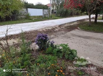 Бетонирование площадки с организацией водоотвода