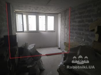 Утепление стен и пола / утепление лоджии изнутри