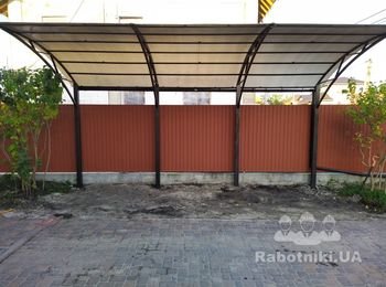 Укладка плитки ФЕМ и подготовка площадки