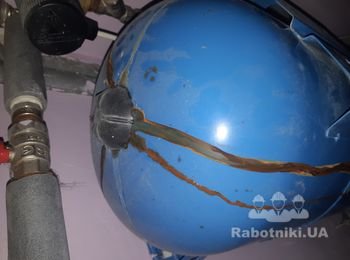 Замена расширительного бака в системе отопления