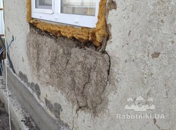 Ремонт внешних стен частного дома
