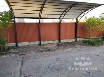 Укладка плитки ФЕМ и подготовка площадки