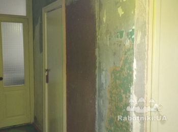 Подготовка стены под покраску/обои