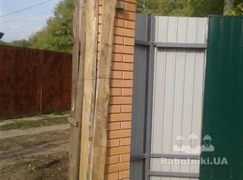 Розсувні ворота, раздвижные ворота 4м х 2м