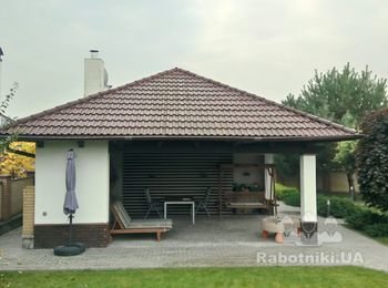 Демонтаж и монтаж полимерпесчаной черепицы