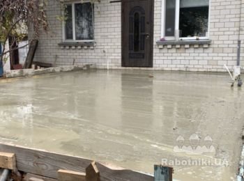 Пристройка. Газоблок 12 кубів і покрівля на готовий фундамент