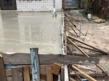 Пристройка. Газоблок 12 кубів і покрівля на готовий фундамент
