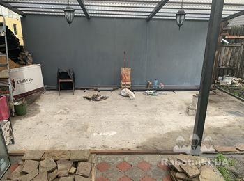 Укладка песчаник 30 метров квадратных