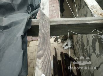 Монтаж металлочерепицы, паробарьер, ремонт крыши