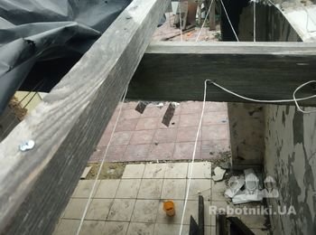 Монтаж металлочерепицы, паробарьер, ремонт крыши