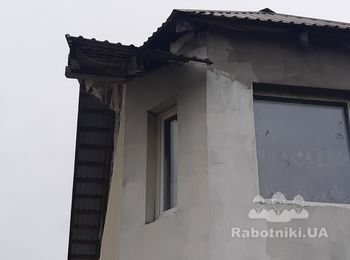 Подшить свесы кровли