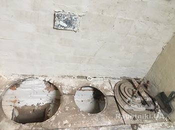 Восстановление печи (русская печь, плита)