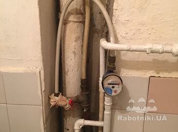 Замена водопровода и стояка