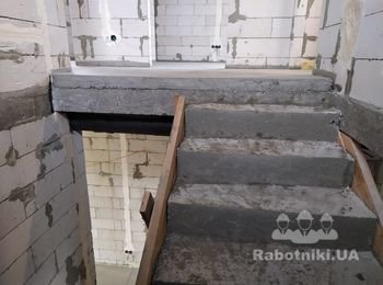Бютжетний внутрішній ремонт в новому котеджі - 2 поверхи, 130м2.