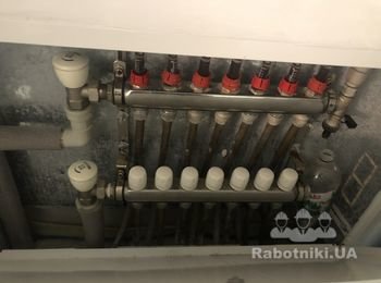 Требуется установить насос в гребенку