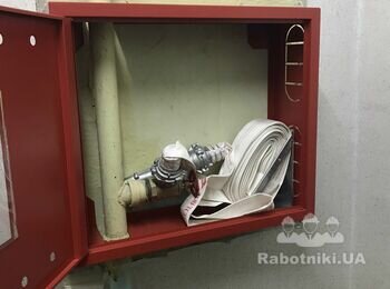 Замена шкафа пожарного, гидранта