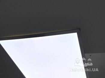Установка светодеодной панели