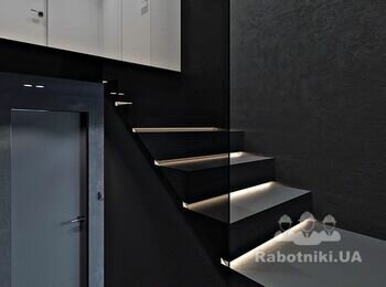 100 кв м 1-й этаж, отдельный вход Отделка стен, плитка, пол, паркет