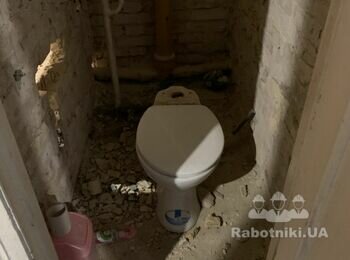 Стяжка пола 13 кв.м; штукатурка стен 35м.кв; укладка плитки